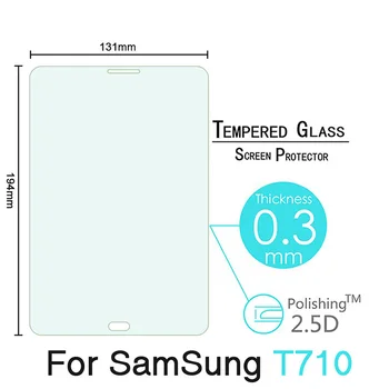 HD 2.5 D Premium Grūdintas Stiklas, Skirtas Samsung Galaxy Tab S2 8.0 SM-T710 SM-T715 T710 8 colių Ekranas ProtectorTablet Apsauginės Plėvelės