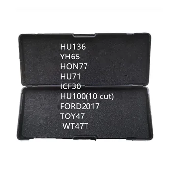 LiShi 2 in 1 HU136 YH65 HON77 HU71 ICF30 HU100(10 cut) FORD2017 TOY47 WT47T Spynų Priemonės Visų Tipų