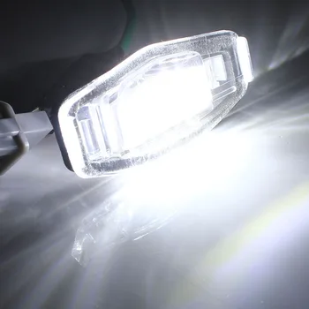 2vnt 18 LED Automobilių Skaičius Licenciją Plokštelės Šviesos Lempos Klaidų Honda Accord 