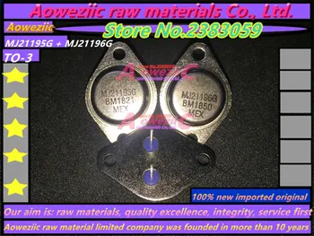 Aoweziic 2018+ naujas importuotų originalus MJ21195G MJ21196G MJ21195 MJ21196 IKI-3 aukso uždaromos garso galios stiprintuvo (1 rinkinių)