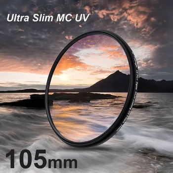 W-Tianya 105mm Ultra Plonas MCUV Filtras Pro 1 Multi-Padengtas MC UV Objektyvo Filtras Canon Nikon Sony, OLYMPUS Fujifilm 