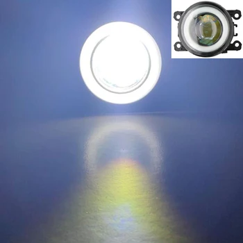 2x Didelės galios H11 LED Priešrūkiniai Žibintai Angel Eye šviesos su Stiklo len 12V Už NISSAN navara Navara d40 Pathfinder R51 Pixo UA0 E11