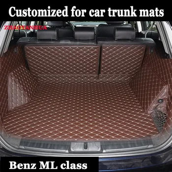 Specialių padarė automobilio bagažo skyriaus kilimėliai Mercedes-Benz GLA CLA GLK individualų vandeniui anti slysti koja atveju, kilimėlių, kilimų įdėklai(2006-)