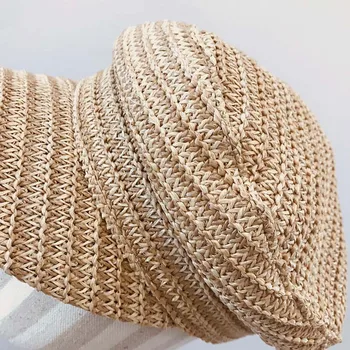 Fibonacci 2020 Nauji Aukštos Kokybės Dizaino Karinės Kepurės Wisk Medžiagos Moterų Šiaudų Skrybėlę Su Populiarių Kvėpuojantis Skydelis Bžūp