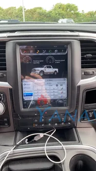 2 din Automobilių GPS Navigacijos automobilio multimedijos radijo imtuvas-dodge RAM 2013-2017 Vertikalus Touch Screen auto automobilis multimedia player