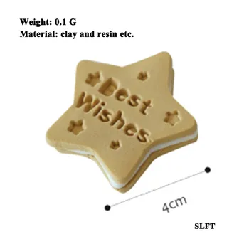 Modeliavimo maisto prekėms, parduotuvė, parduotuvės apdailos stačiakampio, kvadrato star raidžių turėti dramblių netikrą Sausainėliai Krekeriai sausainiai modelis
