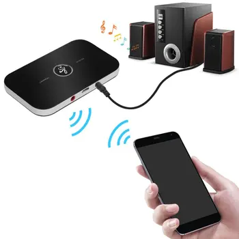 Atnaujintas Du-In-One Bluetooth 5.0 Garso Siųstuvas, Imtuvas, AUX jungtis, USB Dongle Muzikos Belaidžio ryšio Adapteris, Skirtas Automobilių PC TV Ausines