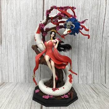30cm Anime One Piece Aurora Nacionalinės Vėjo Boa Hancock GK Statula PVC Veiksmų Skaičius, Didelis Dydis Kolekcijos Modelis Žaislas, Lėlė Dovana