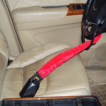 570mm Automobilio Vairo Kovos Vagystės Užrakto Saugumą Theftproof Plieno Užraktas Transporto priemonės Anti-Theft Apsauga Plieno Užraktas Dirželis