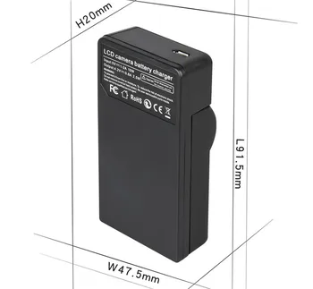 Baterijos Kroviklis Sony Cyber-shot DSC-W30, W35, W40, W50, W55, W70, W80, W85, W90, W100, W110, W115, W120, W125 Skaitmeninis Fotoaparatas