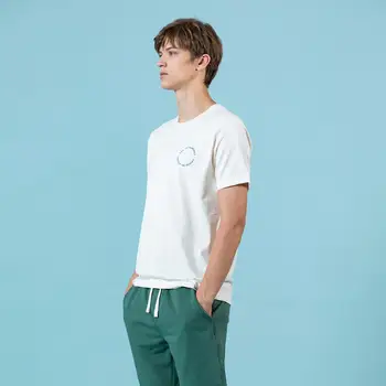 SIMWOOD 2020 metų Vasaros Naują Modelį, Print T-shirt Vyrams medvilnės mados trišakiai plius dydžio prekės ženklo drabužių SJ150494