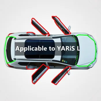 Prisitaikymo prie Toyota YARiS L akinti dulkių feng shui susidūrimo garso izoliacija plius modifikuotos gumos sandarinimo juostos