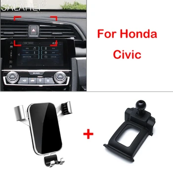 Mobiliojo Telefono Laikiklis Honda Civic 10 Gen. 2016 M. 2017 m. 2018 m. 2019 M. Oro Angos Laikiklis GPS Telefono Laikiklis Klipas Stovėti Automobilį
