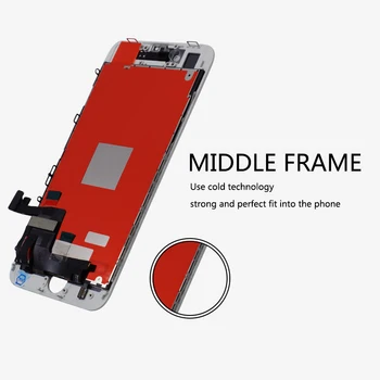 10vnt iPhone 8 LCD Ekranas OEM Kokybės Ekrano Pakeitimas Objektyvas Pantalla Su Touch 