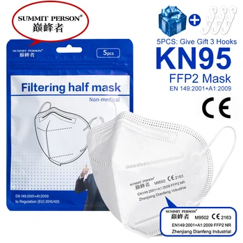 Anti-virus mascarillas masque kaukės, apsaugos nuo virusų kaukės fpp2 veido kaukė apsauginė kaukė 5 sluoksnių apsaugos KN95 kaukė