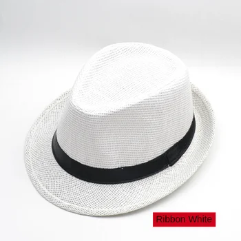 2020 m. Europos ir Amerikos pavasarį ir vasarą karšta, pardavimas vyriški šiaudų skrybėlę diržo sagties didžiosios Britanijos mados džiazo Panamos skrybėlė šiaudų skrybėlę