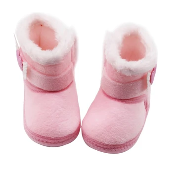 Baby Girl Sniego Batai Vaikams Mergina Įkrovos Žiemą Šiltas Pliušinis Triušis Princesė Batai Vaikams Sneaker Mielas Minkštas Boots02