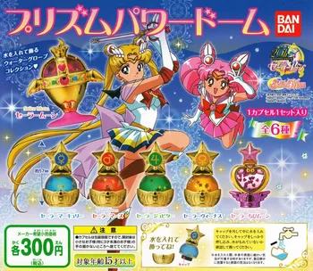 PrettyAngel - Originalus Bandai Sailor Moon 20-metį Gashapon Bishoujo Senshi Sailor Moon Prizmę išfrezuota Mini Duomenys
