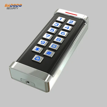 Metalo Vandeniui atskiras Prieigos Kontrolės H1 su skaitmenine klaviatūra WG26 įėjimo galia 2000 kortelės naudotojo ID/IC kortelės durų atidarytuvas