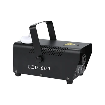 Versijos LED-600 Rūko mašina belaidžio kontrolės 500W DJ šalies scenos šviesos RGB spalvų pasirinkite diskoteka namuose šalis dūmų mašina