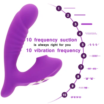 Dildo vibratorius moterims Čiulpti Vibratoriai G spot Clit Stimuliacija Vibracijos Burnos, Liežuvio Spenelių Gyvis Suaugusiųjų Sekso žaislai moterims