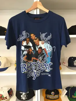 Derliaus 1997 Backstreet Boys Marškiniai L 90-ųjų Muzikos grupės 