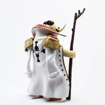 Anime One Piece Edvardas Newgate, kaip baltasis Lokys, Balta Barzda, PVC Veiksmų Skaičius, Kolekcines, Modelį, Žaislai, Lėlės