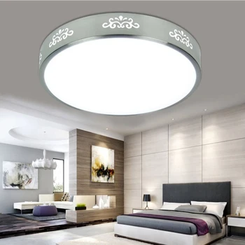12 24 36 48 72W AC220v reguliuojamas energijos taupymo LED Lubų Šviesos Apvalios Formos lamparas Apšvietimas Šviestuvai lempos platfond