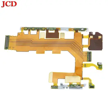 JCD Naujas Pakeitimas Plokštė Flex Kabelis Tūris Power Mygtukas ir Mikrofonas Flex Sony Xperia Z2 D6503 D6502 D6543