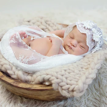 D&J Bžūp Naujagimiui Saldus Skrybėlę Princesė Nėrinių Kūdikio Mergina Kepuraitė Kūdikių Nuotraukų Rekvizitai Priedai, Variklio Dangtis, Fotografija, Aukštos Kokybės