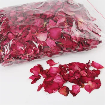 Nemokamas Pristatymas Džiovinti Rožių Žiedlapiai Raudona tikras Natūralus Gėlių Bath Spa Sausas Rose Žiedlapis 100g Kūno Pėdų Odos Priežiūra