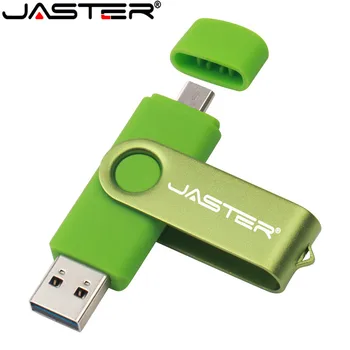 JASTER USB flash drive, OTG didelės Spartos ratai 64 GB, 32 GB, 16 GB, 8 GB, 4 GB išorinės saugyklos dvigubai Taikymo Micro USB