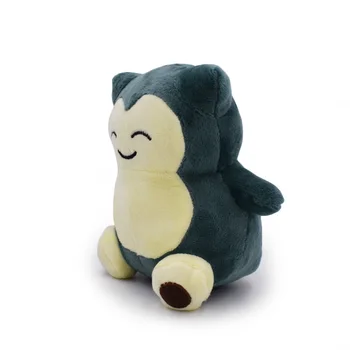 10vnt/set Mielas Mini Snorlax Minkštas Pliušas Žaislai Anime Peluche Įdaryti Lėlės Vaiką Kūdikio Žaislas 15CM Didmeninės Kainos