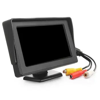4.3 colių Automobilinis Monitorius Galinio vaizdo Kameros Ekranas Atvirkštinio vaizdo Kameros Ekranas Didmeninės