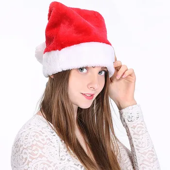Kalėdų kepurės vaikams ir suaugusiems aukštos kokybės Santa skrybėlės kolegomis ir šeimos Kalėdų dovanos