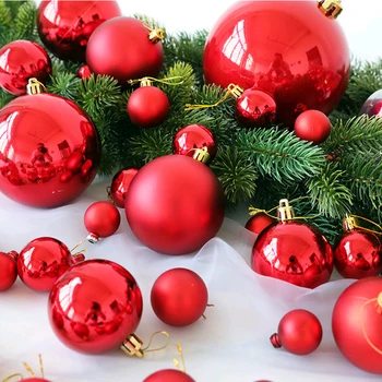 6cm 30pcs karšto skaidraus plastiko kamuolys papuošalai Kalėdų kamuoliukus 2021 kalėdų dekoracijas namams Kalėdų eglutė pakabukas