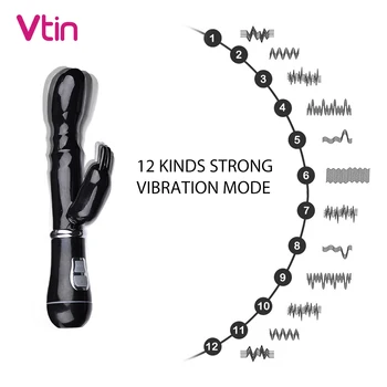 12 Greičio Vibratorius Moterims Makšties Massager G Spot Dvigubas Dildo Erotiniai Intymių Prekių Mašina, Sekso Parduotuvė Vibratoriai Moterims