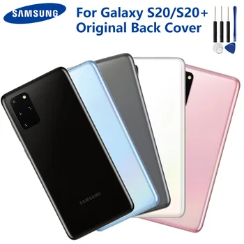 Samsung Originalus Atgal Baterija Stiklo danga Atveju, Samsung Galaxy S20 S20 Plius S20+ Galaxy 8K Galiniai Būsto Telefono Dangtelį Atvejais