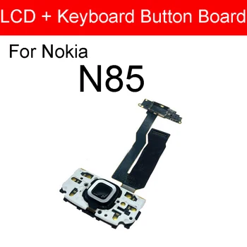 LCD + Klaviatūra Mygtuką Valdybos Klaviatūros Skaidrių Flex Kabelis Nokia N85 Pagrindinį Klaviatūros Flex Kabelis, Remontas, Dalys