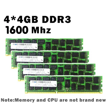X79G Plokštė LGA2011 Mini-ATX Combo E5-2620 V2 E5 2620 V2 CPU 4Pcs x 4 = 16 GB DDR3 RAM 1 600mhz PC3 12800R