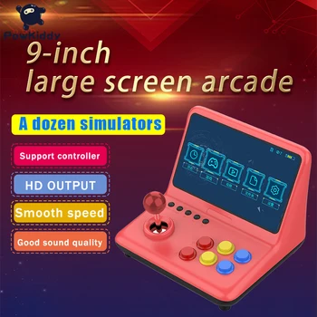 POWKIDDY A12 9 Colių Kreiptuką Arcade A7 Architektūros Quad-Core CPU Simuliatorius, Vaizdo Žaidimų Konsolės Naujas Žaidimas Vaikų Dovanų