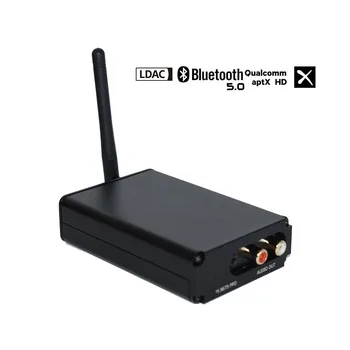 Bluetooth 5.0 Belaidžio ryšio Imtuvas 8675 LDAC PCM5102A VPK Dekodavimo 3.5 mm RCA Išėjimo 24bit Su Antena