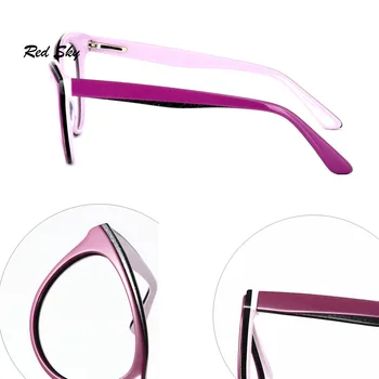 Acetato Cat Eye Akiniai, Rėmeliai Moterų Negabaritinių Optinio Kadro Spectacels Ponios Prescrtiption Trumparegystė Presbyopia Optinio Stiklo