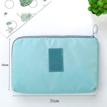 Luluhut kelionės saugojimo dalykų digitable duomenų kabelis saugojimo krepšys zip paketą krepšys laidai nešiojamų kosmetikos saugojimo kišenės