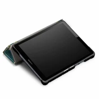 Atveju, Huawei Mediapad M5 lite 8.0 JDN2-W09 JDN2-AL00 Tablet Magnetinio Apversti Stovėti padengti Huawei Mediapad M5 lite 8 byloje+filmas