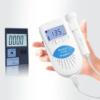 Doplerio Vaisiaus Širdies ritmo Monitorius Namų Nėštumo, Kūdikio Vaisiaus Garso Širdies ritmo Jutiklis LCD Ekranas Kūdikio Ultragarso Detektorius
