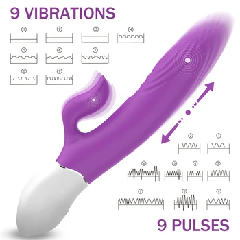Clit Sucker Vibratorius Žodžiu Lyžis Pūlingas Liežuvis Vibruoja Čiulpti Blowjob Klitorio Stimuliatorius Erotinis Sekso Žaislas Moterims