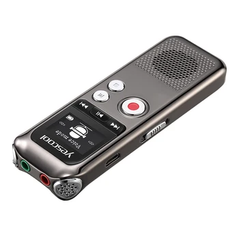 Yescool Greito Įkrovimo 8GB Dviejų krypčių Mikrofonas, profesionalus Skaitmeninis Diktofonas diktofoną, bet bodhis nenorėjo espia garso diktofonas MP3 grotuvas