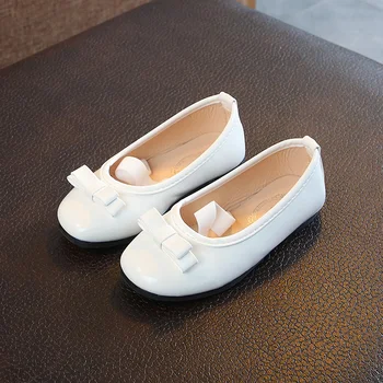 2019 m. Pavasario nauja siunta merginos odiniai batai mada butas su vaikų mergaičių princesė batų dydį, 21-36 vaikų mergaičių šokių batų