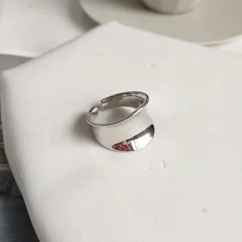 925 sterlingas sidabro blizgus sidabro žiedus mados shinny skiedra laukinių linijos atidaryti žiedai moterims 2018 m. naujas festivalis papuošalai dovana